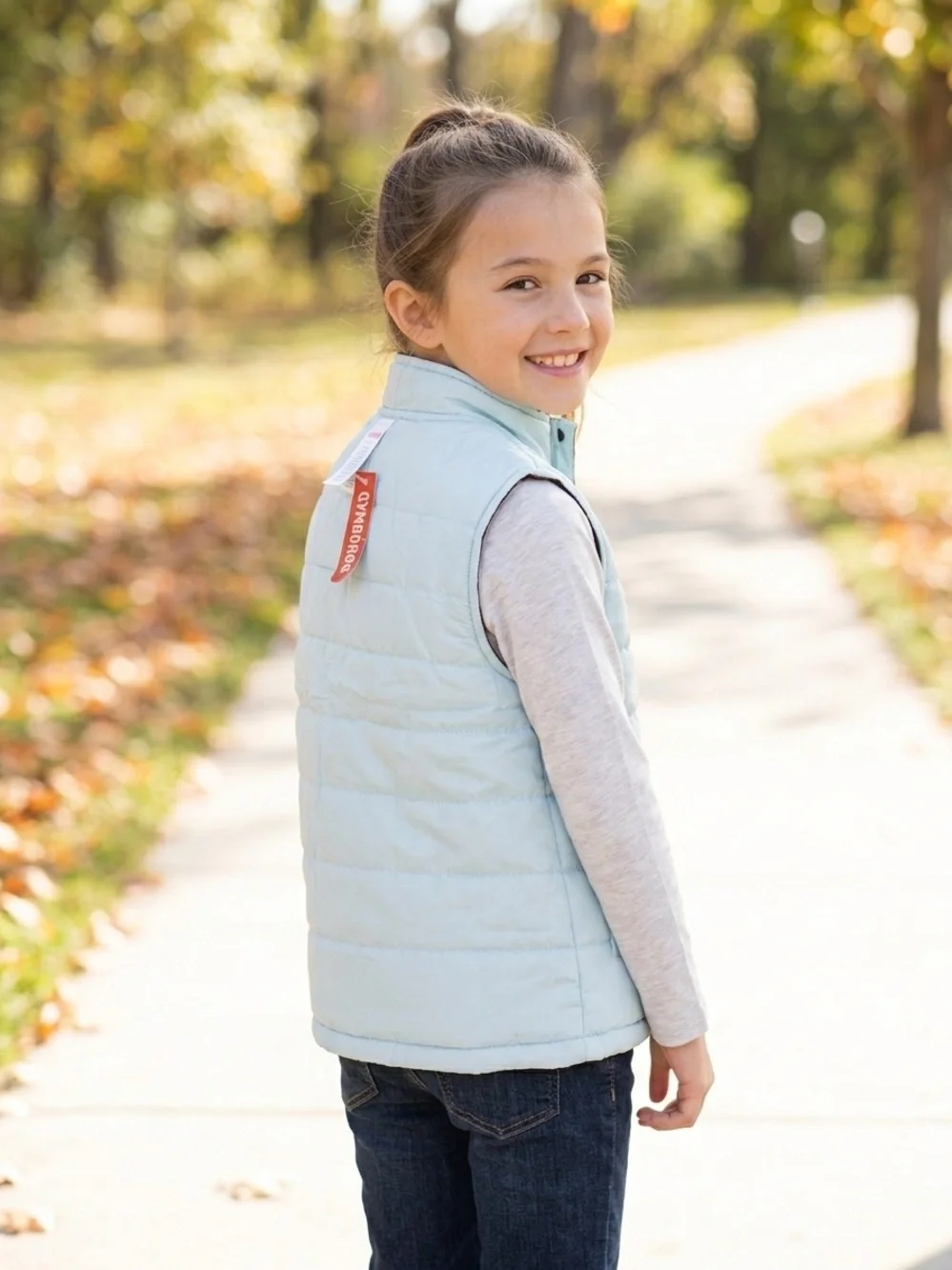 Gymboree LOTS OF DOTS LINE 2008 Size Large(10-12) Brown Aqua Blue Snap Front NWT